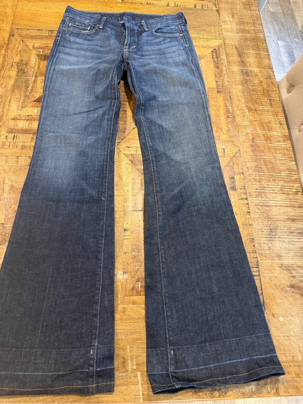 Citizens Of Humanity Dark Blue Flare Jeans